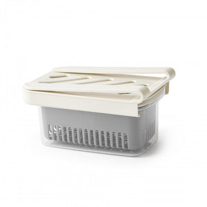 Maximize Your Kitchen Storage with the Sealed Drawer Refrigerator Food Storage And Drain Box