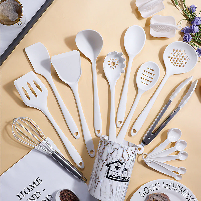 Transform Your Kitchen with Food Grade Silicone Household Kitchen Utensil Set