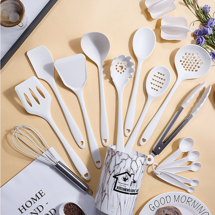 Transform Your Kitchen with Food Grade Silicone Household Kitchen Utensil Set