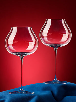 Elevate Your Wine Experience with Rona Crystal Pinot Noir Style Goblet